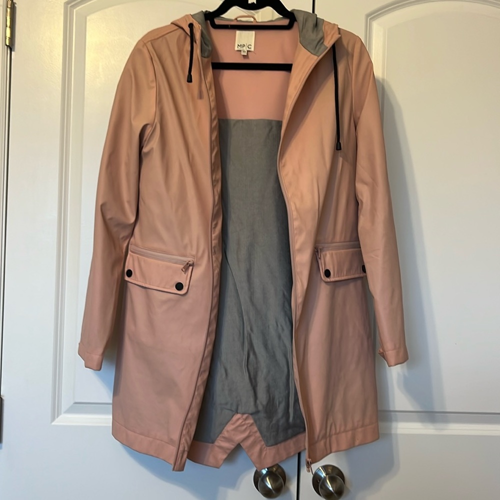 MP|C Pink Hooded Raincoat
